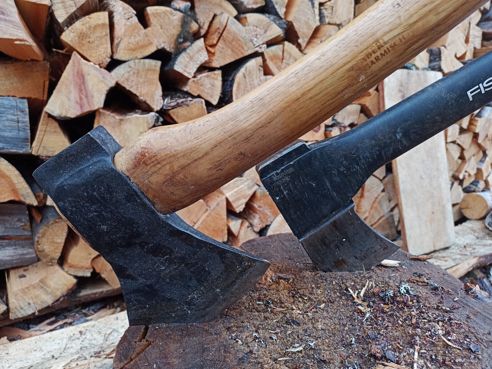 repairing and improving wooden axe handles